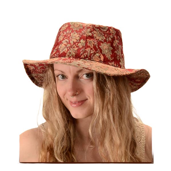 Silky Sari Polyesterhatt för wholesale av Gypsy Rose