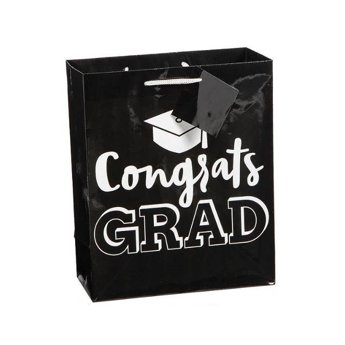 SILVER MOON BAY - Wholesale Gift Bag - Graduation Gift Bag with Tag