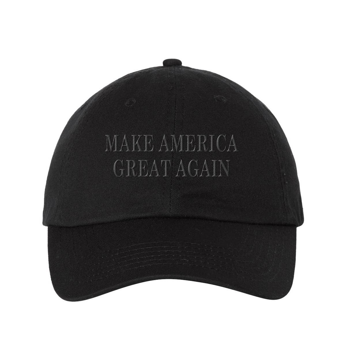God And Glory Gifts - Wholesale Baseball Cap - Unisex - Dark Maga Trump 2024 Embroidered Dad Hat