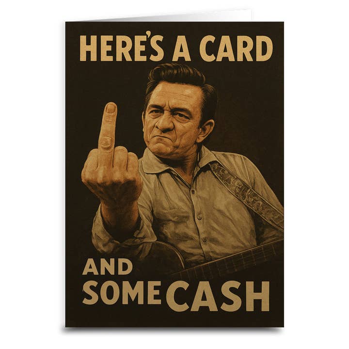 Here's a Card and Some Cash Greeting Card for wholesale by Shady Front