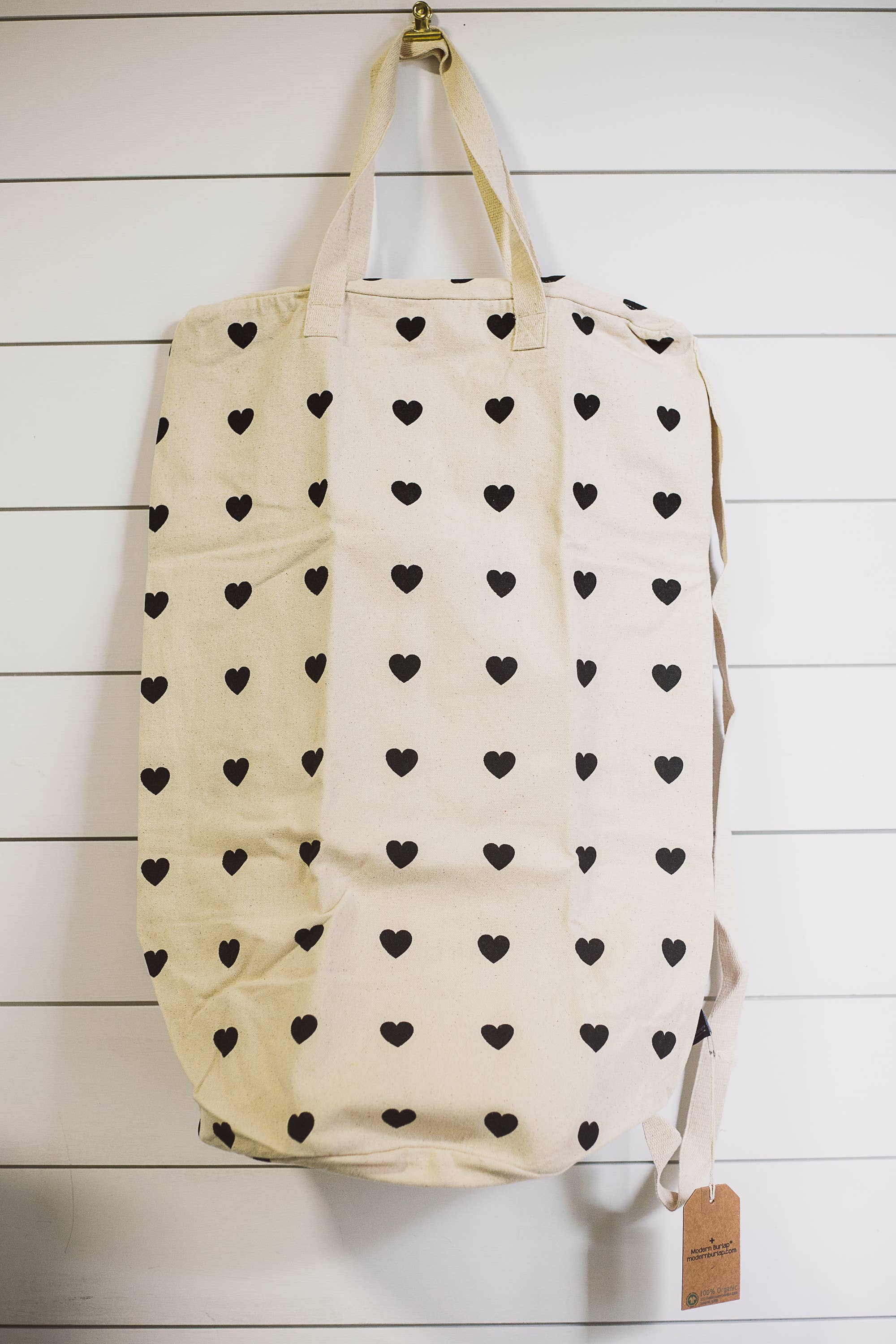 Modern Burlap - Wholesale Laundry Bag - Cotton Canvas Laundry Bag With Shoulder Strap - Prints11