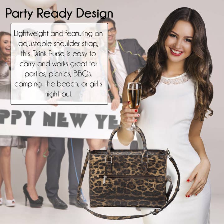 Primeware Inc. â wholesale Vinkasse â Drink handvĂ€ska | Vin handvĂ€ska Safari Design4