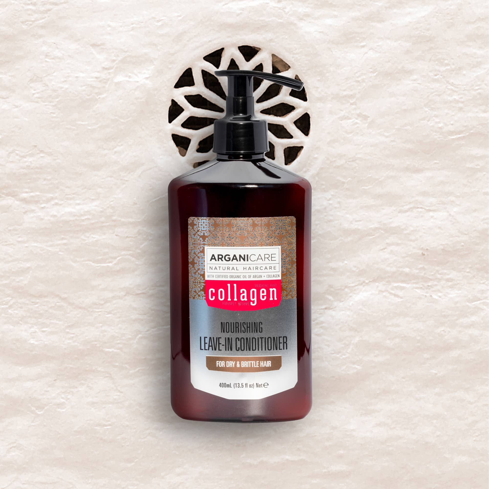 ARGANICARE - Wholesale Hair Leave-In Conditioner - Collagen Leave-In Cream - Fine, Flat Hair