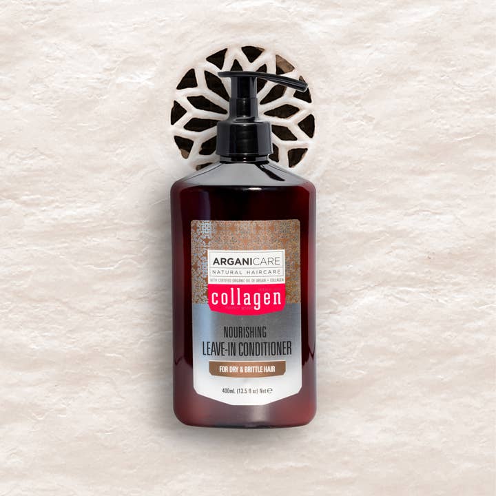 ARGANICARE - Venta al por mayor Acondicionadores sin aclarado - Crema sin enjuague de colágeno para cabello fino y plano