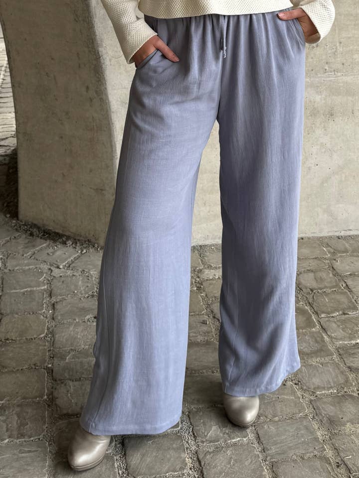 Calças Air Pedra Azul por atacado de Mon Col Anvers