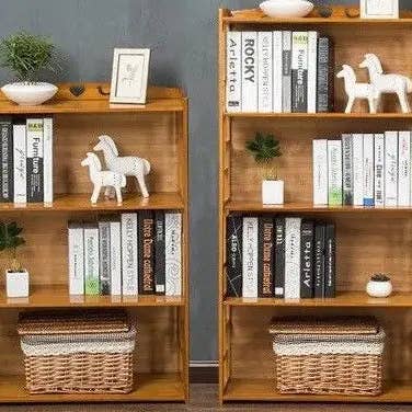 everythingbamboo - Wholesale Bookcase - Bamboo Antique Style Cabinet Book Shelf Bookcase Storage Choice Elegant BBC012