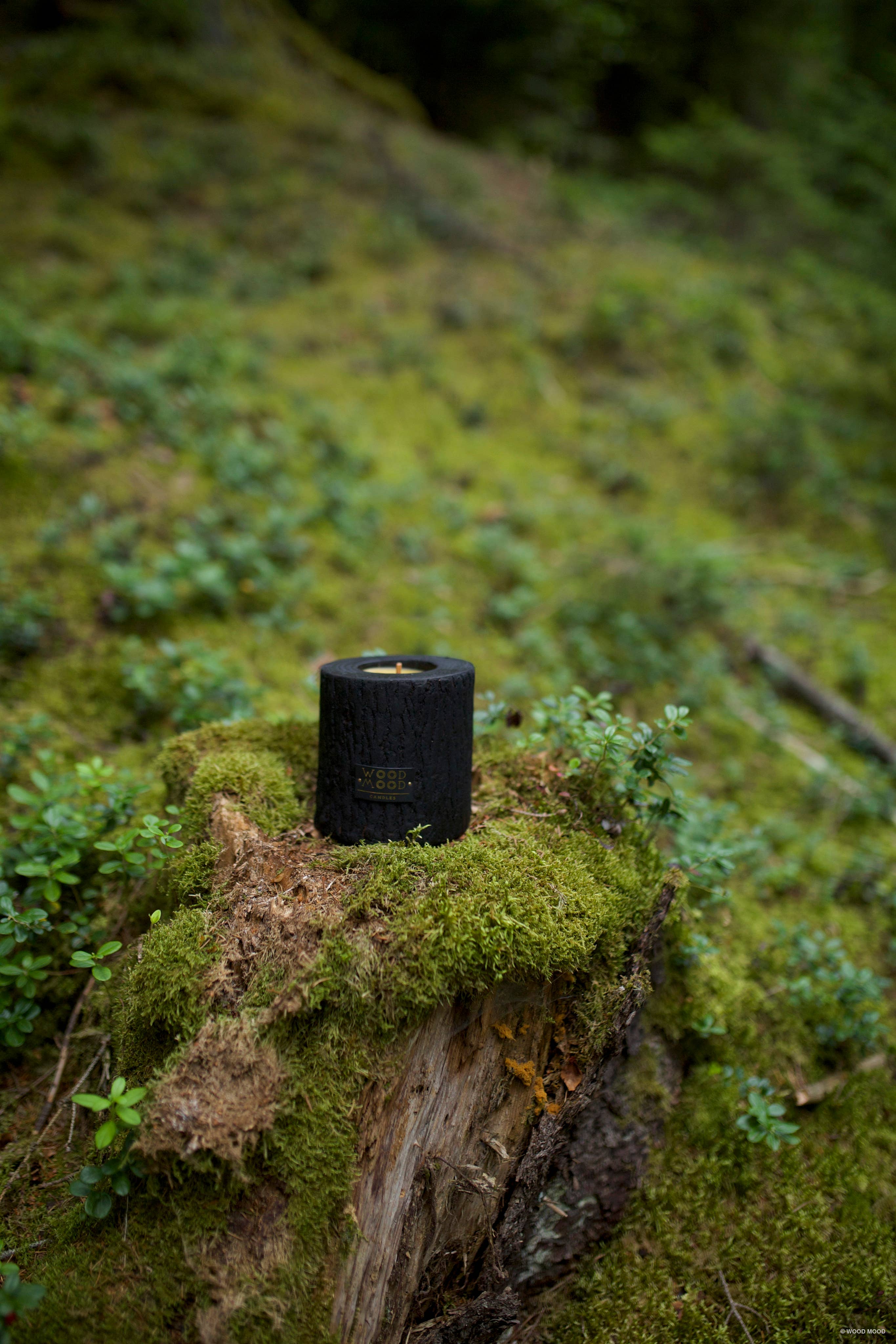 WOOD MOOD - Venta al por mayor Candelabros - Volcano Original | candelabro de madera carbonizada negro cargado17