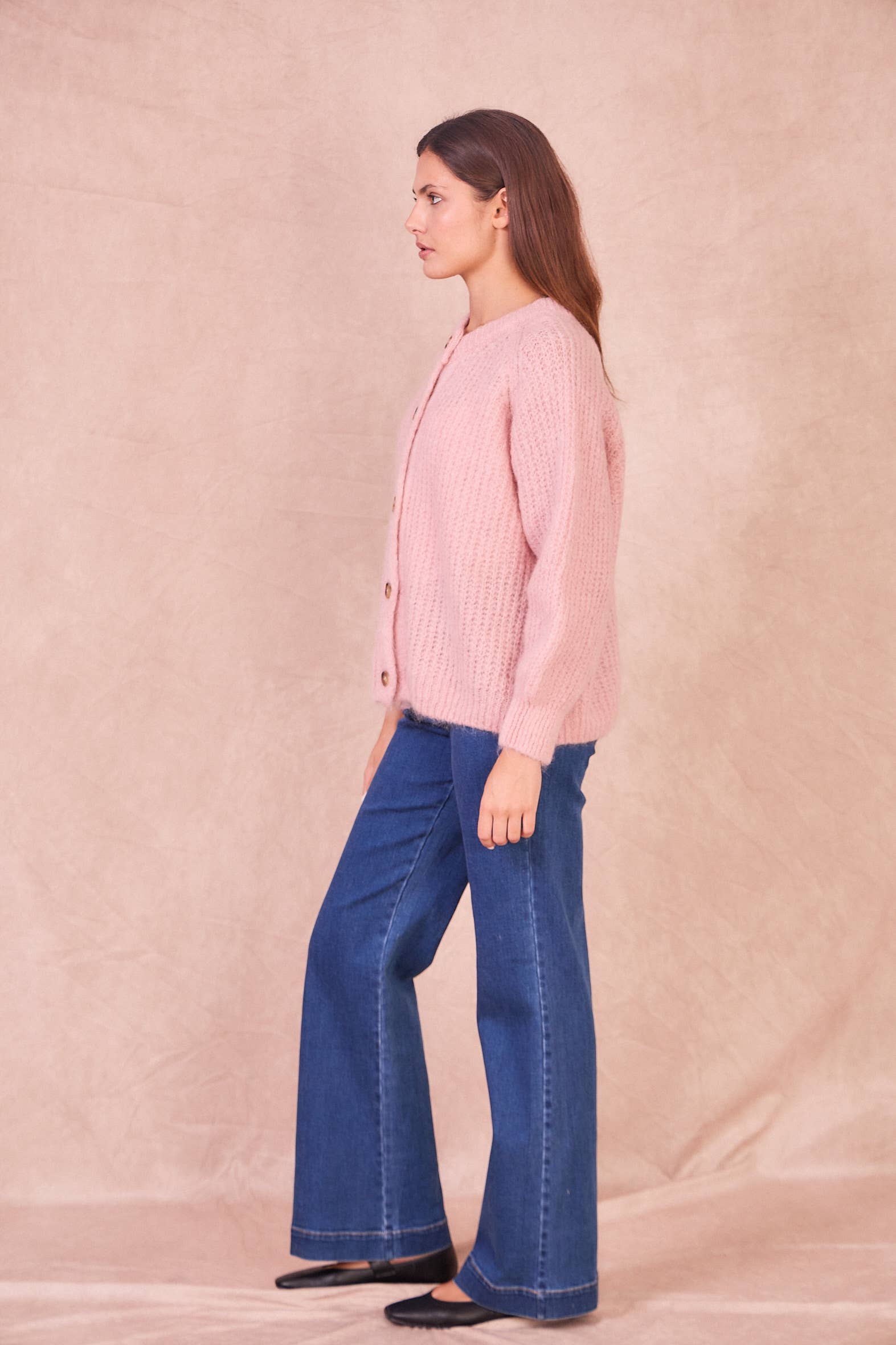 Calie Paris - Venta al por mayor Cárdigan - Mujer - Cárdigan de mohair con botones13