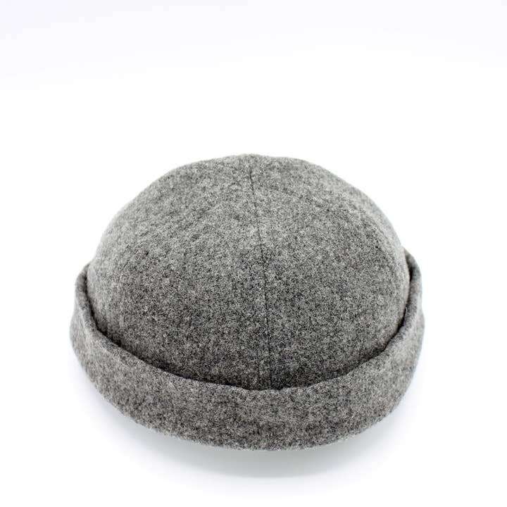 Hologramme Paris - Wholesale Beanie - Women's - Portuguese Breton Wool Blend Miki Docker Hat