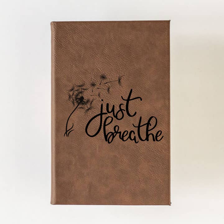 Just Breathe Journal for wholesale by Fuzzy Loon Designs