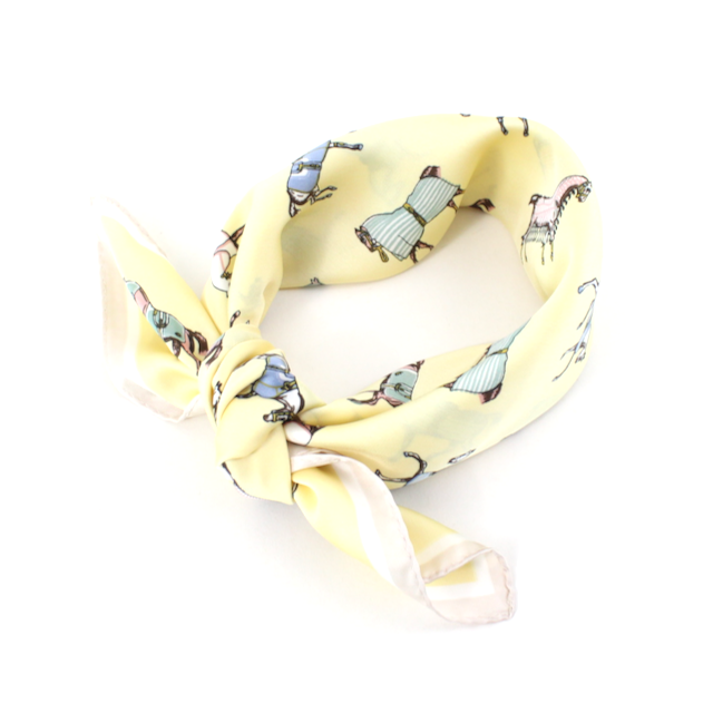 Pretty Persuasions - Wholesale Scarf - Women's - S25089 Horses Square Scarf (21"x21")6