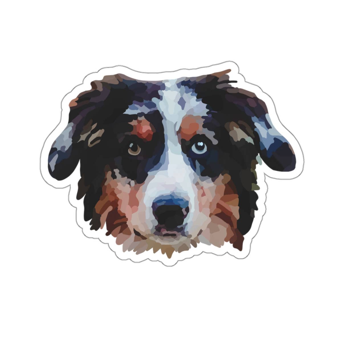 LivLearnLove - Wholesale Sticker - Australian Shepherd Dog Sticker0