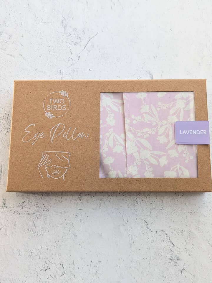 Weighted Aromatherapy Eye Pillow - Lullabee for wholesale by Two Birds Eco Shop