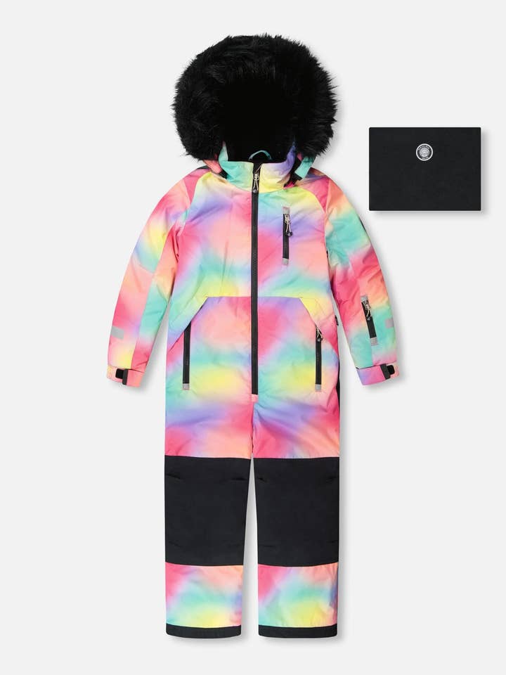 Eendelig Speelpak Sneeuwpak Multicolor voor wholesale door Deux par Deux