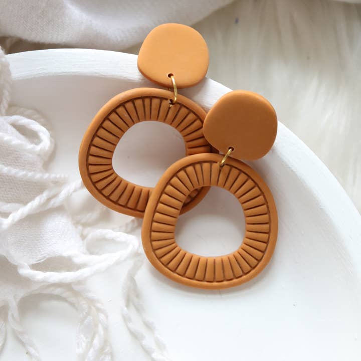 Petal & Posy - Wholesale Dangle Earrings - Cirque Polymer Clay Earrings | Choose Your Colour2