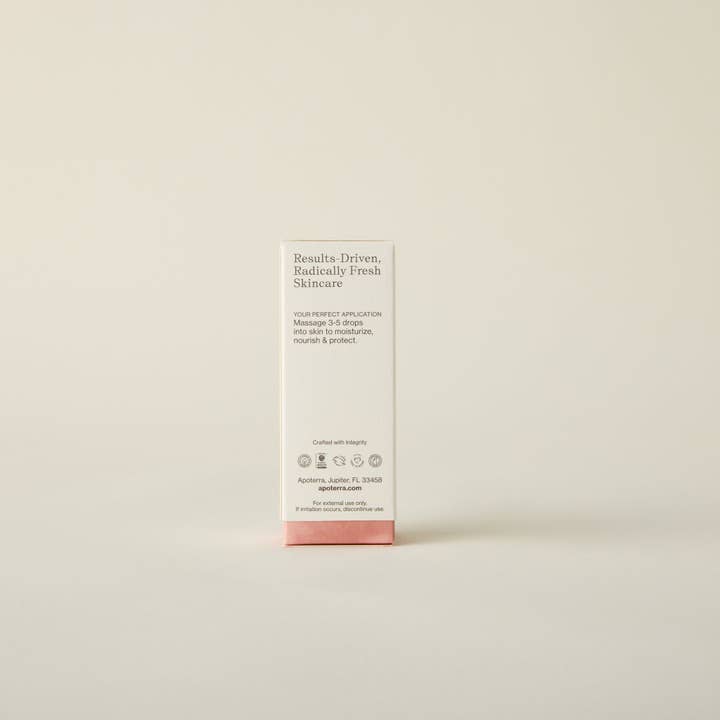 Apoterra – Engroshandel Ansigtsolie – Rose Nærende Facial Oil8