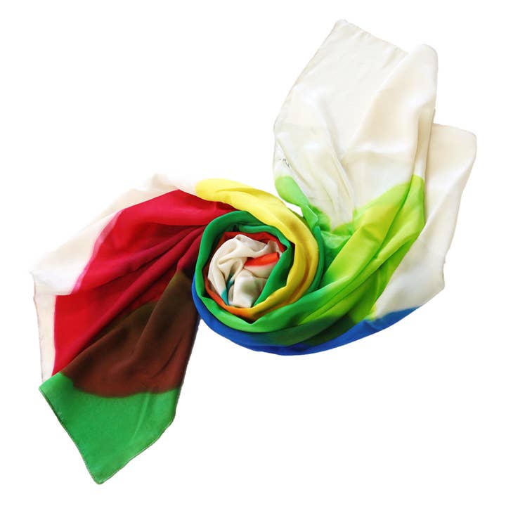 Anjali Silk avlång halsduk för wholesale av 23 Roses Designs