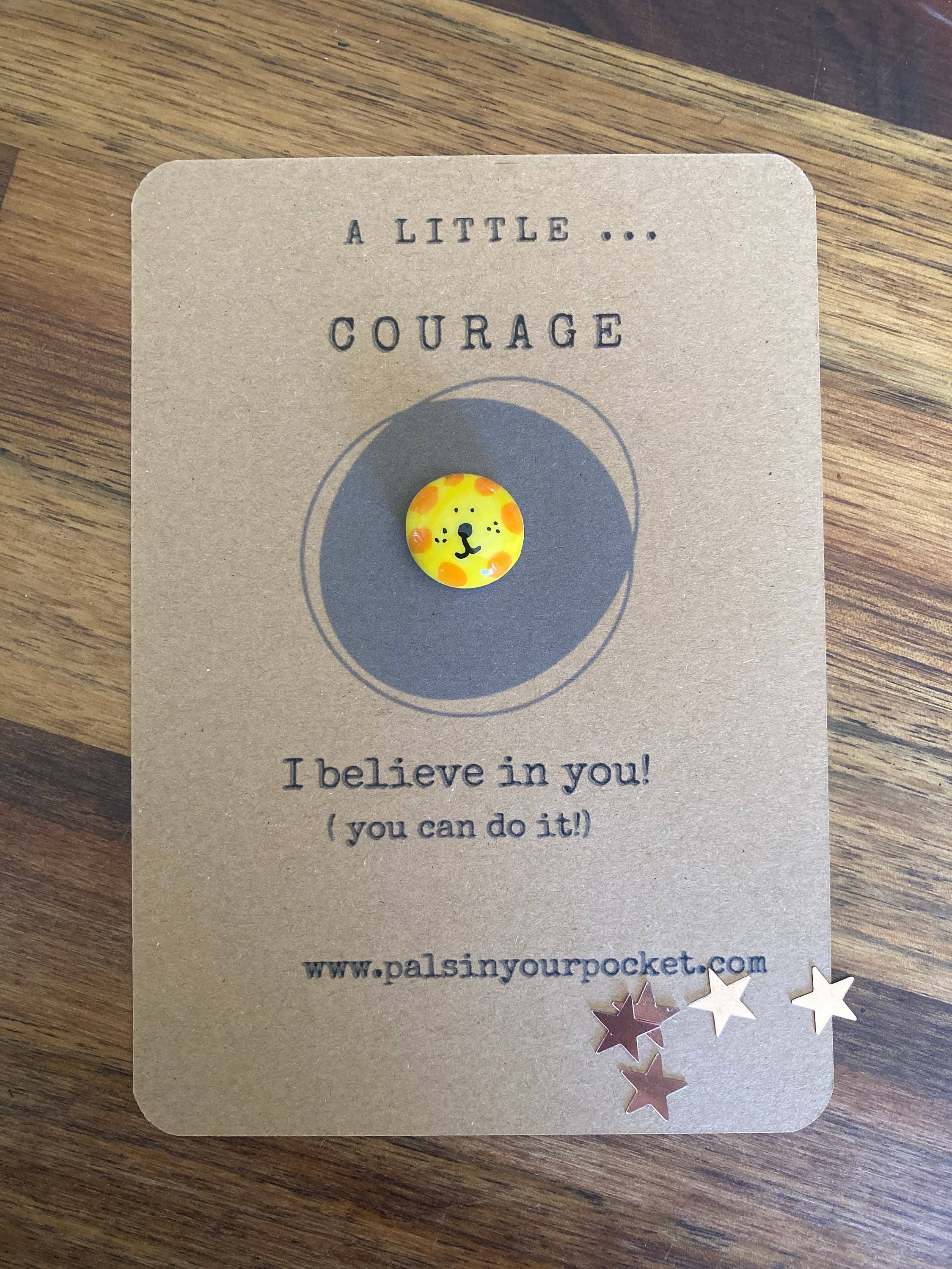 Pals in your Pocket – wholesale Keepsake coin/token – Encouragement Lion Pebble. Gift For Child. Confidence.0