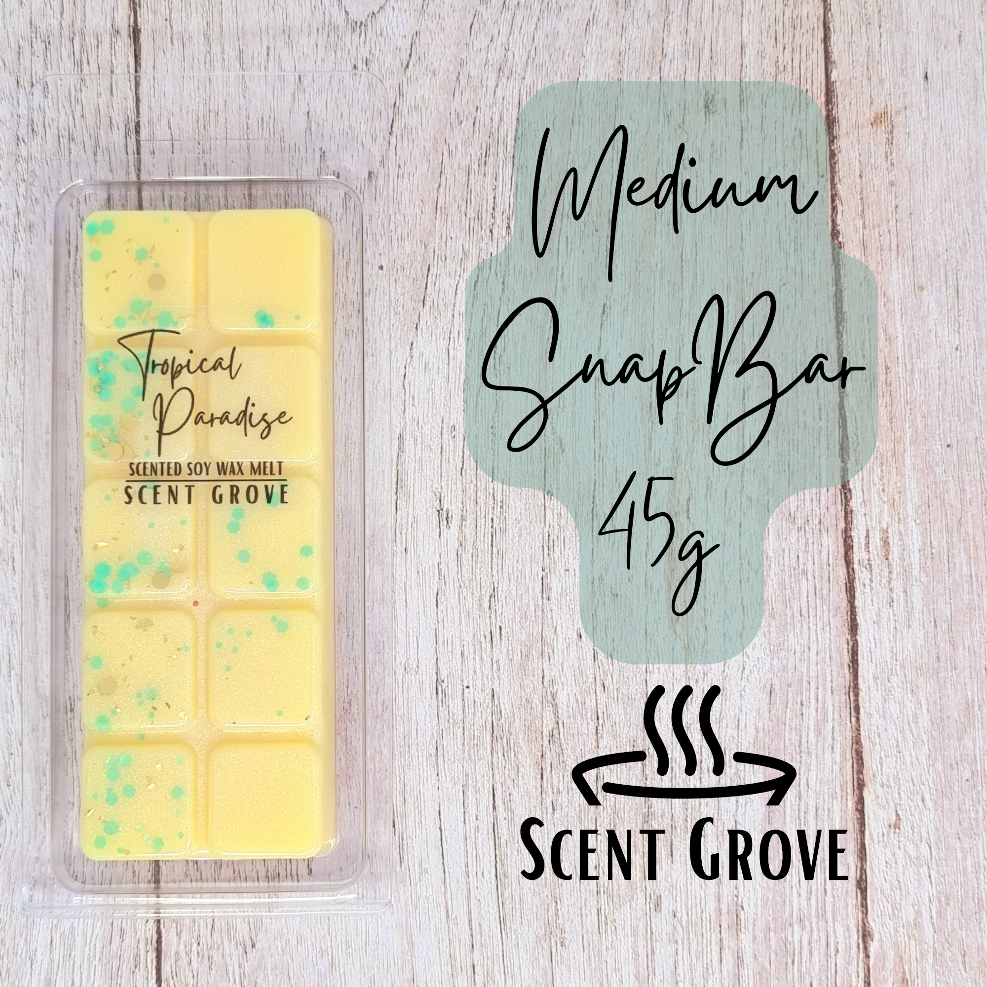 Scent Grove - Wholesale Wax melt - Tropical Paradise scented soy wax melt3