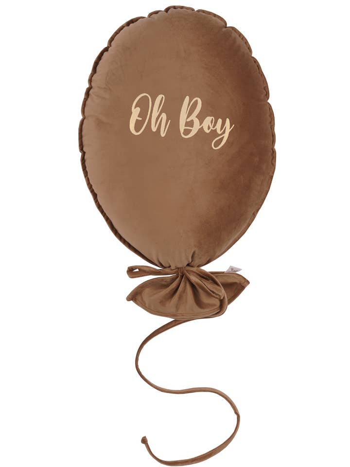 BALLOON PILLOW DELUX GOLDEN BRONZE OH BOY LIGHT GOLD for wholesale by Malomi Kids