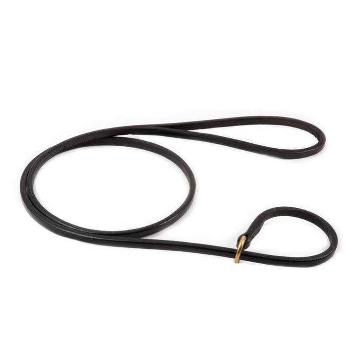 Flat Leather Slip Leads for wholesale by Alvalley