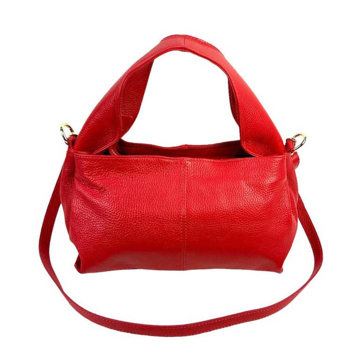 Chenson & Gorett - Wholesale Top Handle Bag - Women's - Italian Leather Handbag for Women with Thick Short Handle3