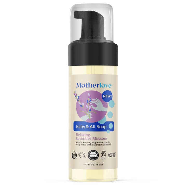 Motherlove - Wholesale Body Wash/Shower Gel - Baby & All Foaming Castile Soap 5.7oz - NEW!1