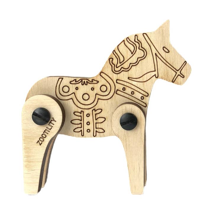 Holiday Animal TekPets - Wood DIY Puzzle STEM Toy for wholesale by Zootility