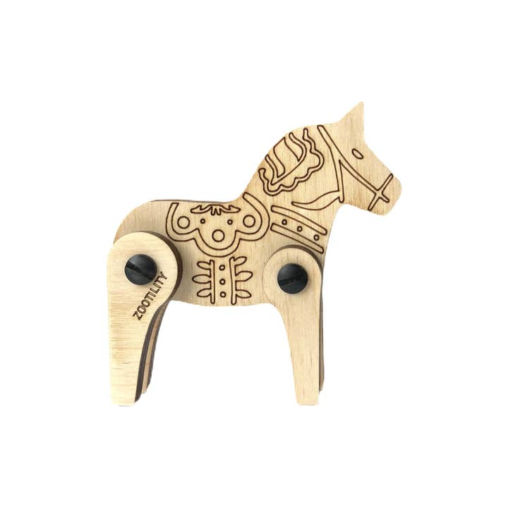 Animal de vacances TekPets - Puzzle en bois DIY Jouet STEM pour la vente par Zootility