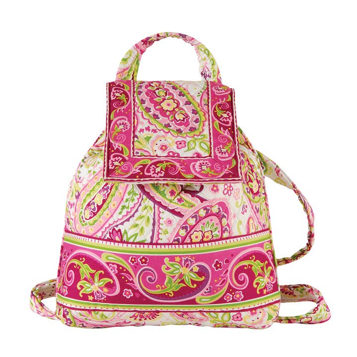 SALE Salinas Pink Floral Backpack for wholesale by C&F Home