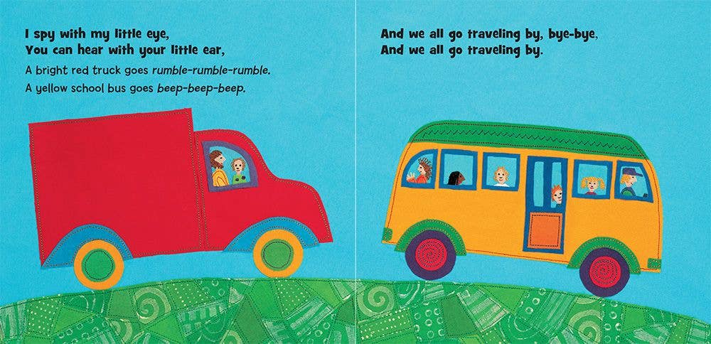 Barefoot Books - Wholesale Preschool Book (3-5) - We All Go Traveling By1