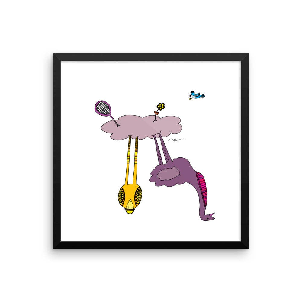 The MoMeMans - Wholesale Art Print - The Cloud Birds Print3