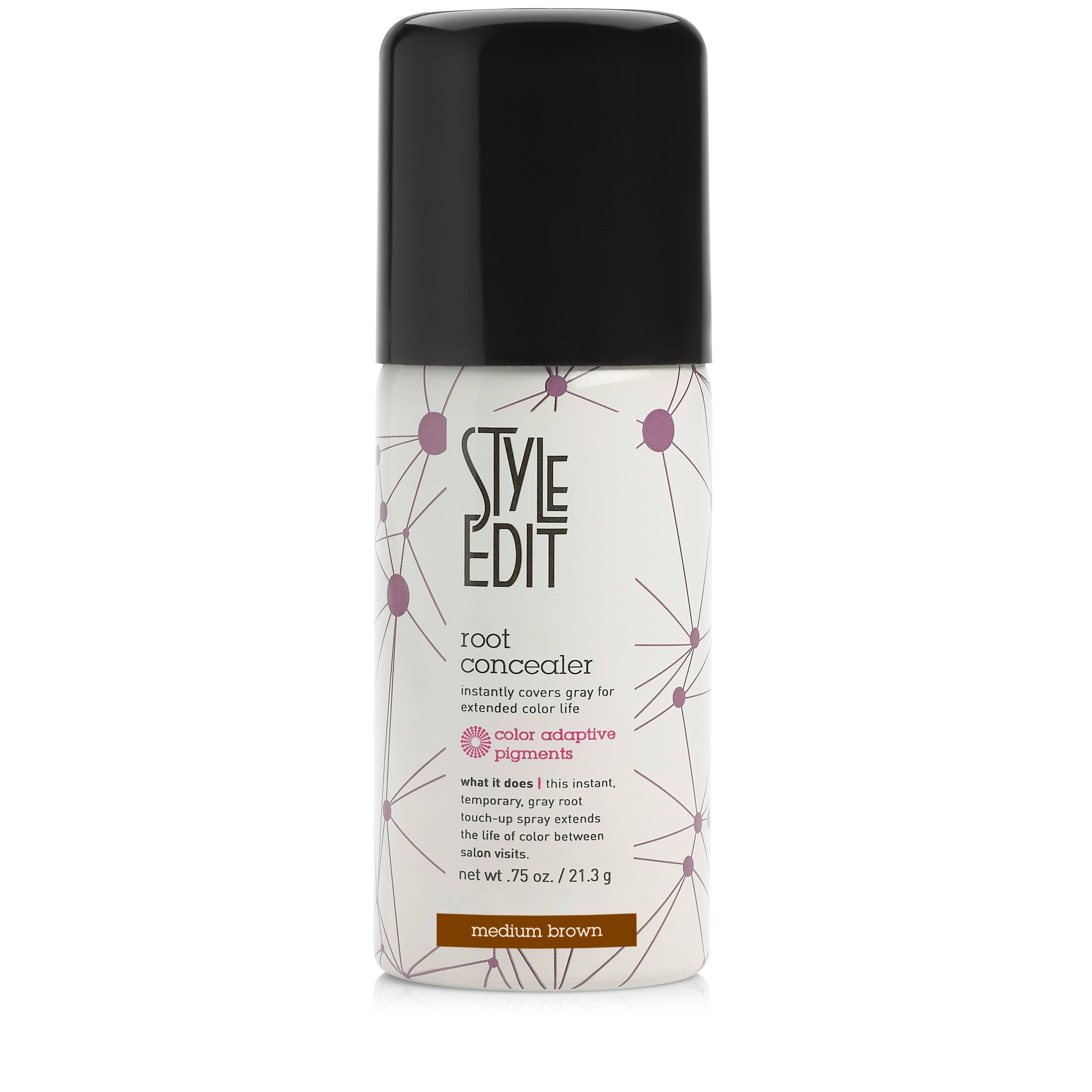 Style Edit - Wholesale Hair Spray - Style Edit Brunette Beauty Travel Size Root Concealer Spray3