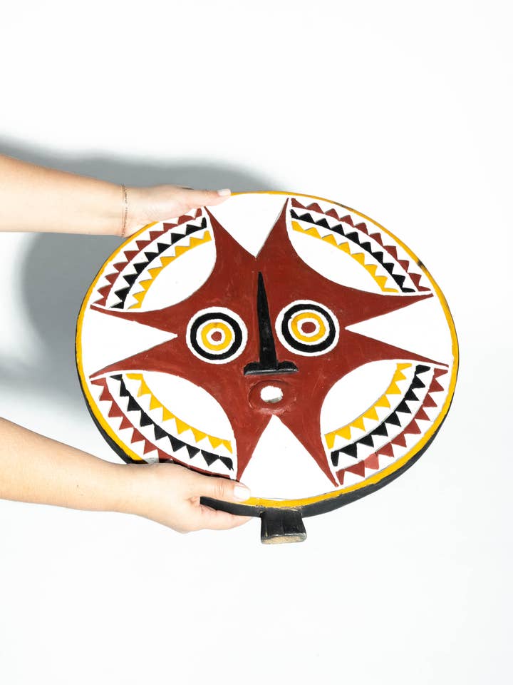 Maschera solare di 38 cm dal Burkina Faso per la vendita all'ingrosso da parte di Voyage