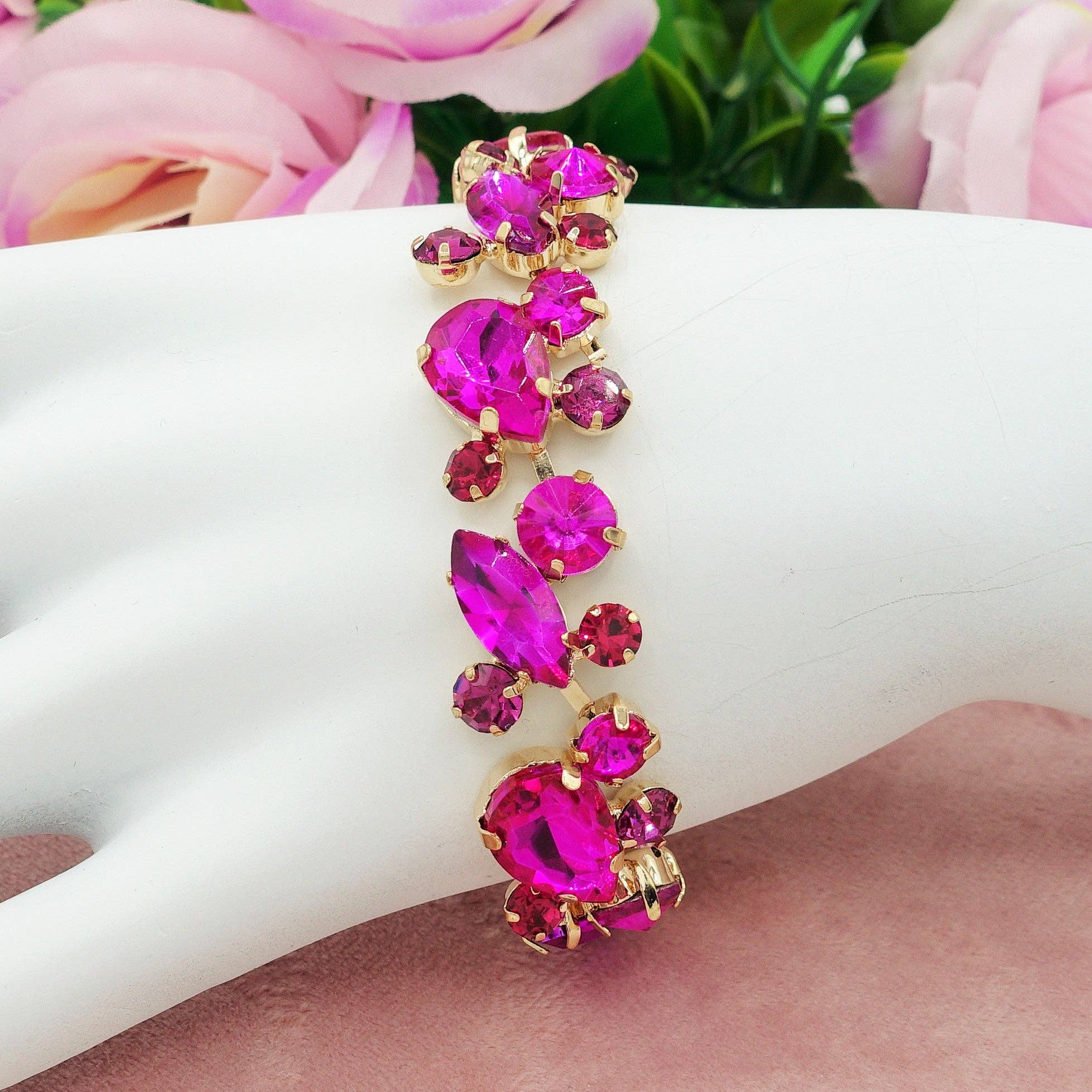 Daemon srls - Wholesale Charm/Dangle Bracelet - OPHELIA ~ Bracciale con pietre sfaccettate LUCE COLLECTION12