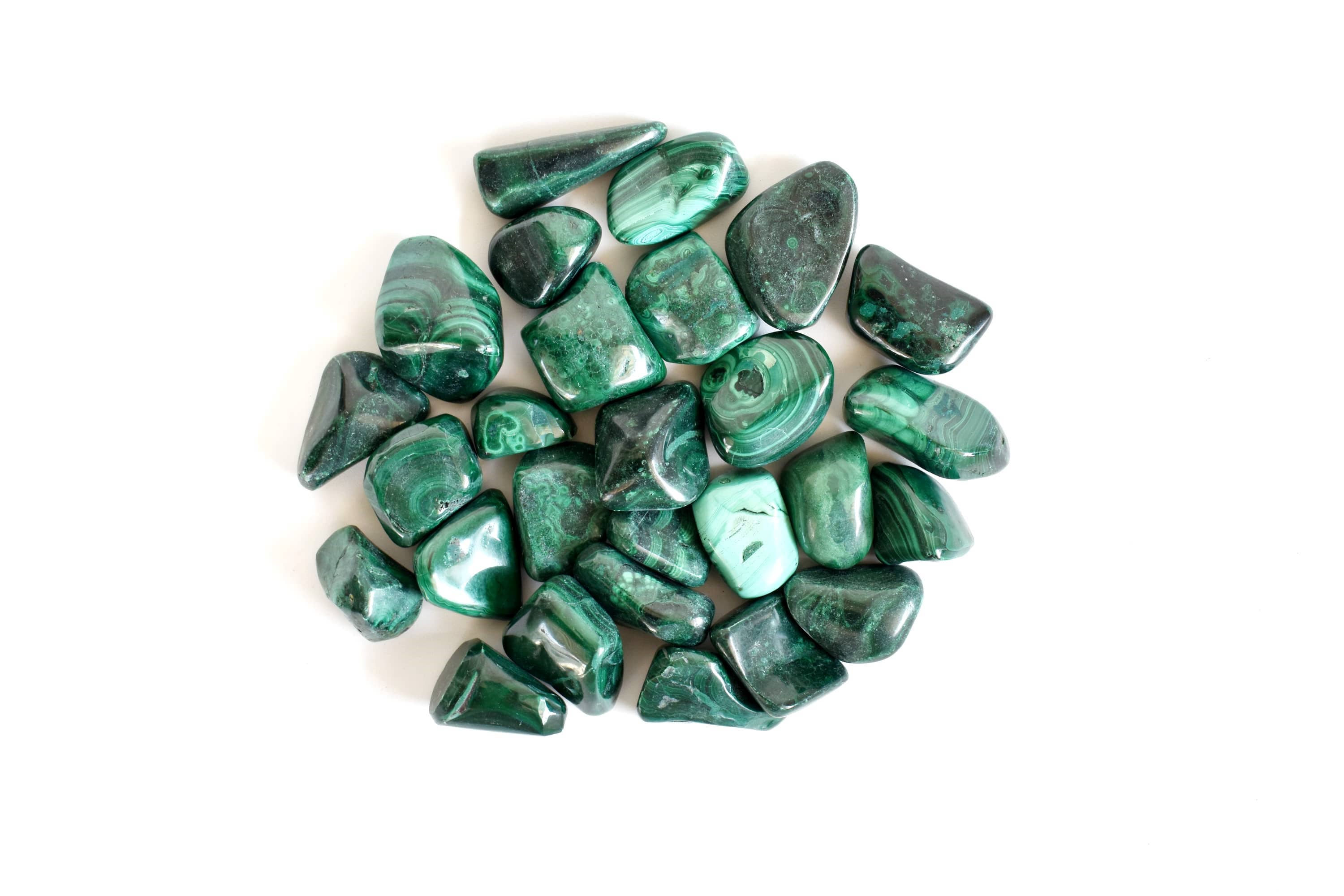 Soothing Crystals - Wholesale Spiritual Stone/Crystal - 100g Tumbled Stones | Synthetic Malachite | Crystals Stones8