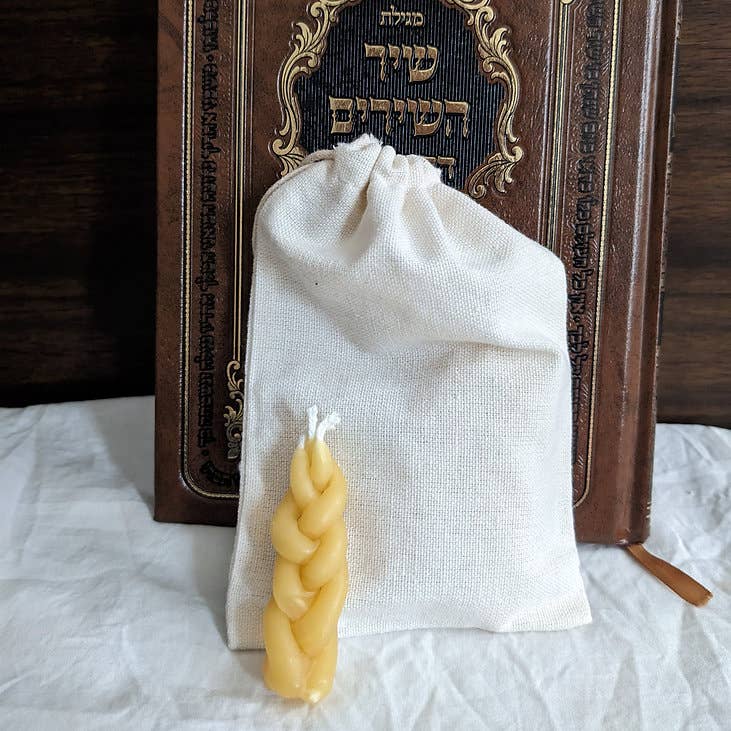 Ohr Judaica - Wholesale Novelty Candle - Mini Beeswax Havdalah Candles - 10 Pack3