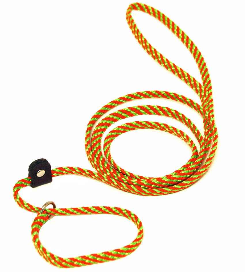 Lone Wolf Pets - Wholesale Pet Leash - Dog - 1/4" Flat Braid Slip Leads21