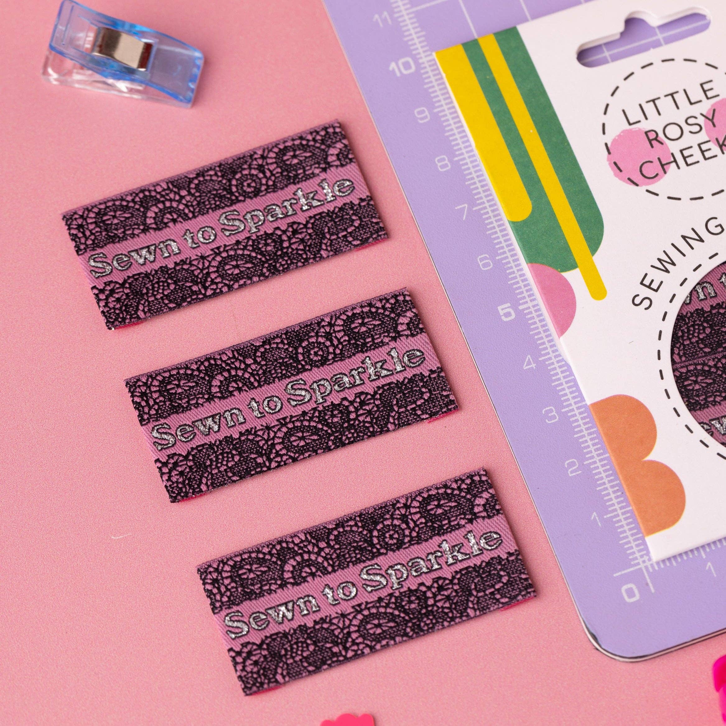 Little Rosy Cheeks - Wholesale Craft Supplies - SEWN TO SPARKLE - Sewing Labels Tags3