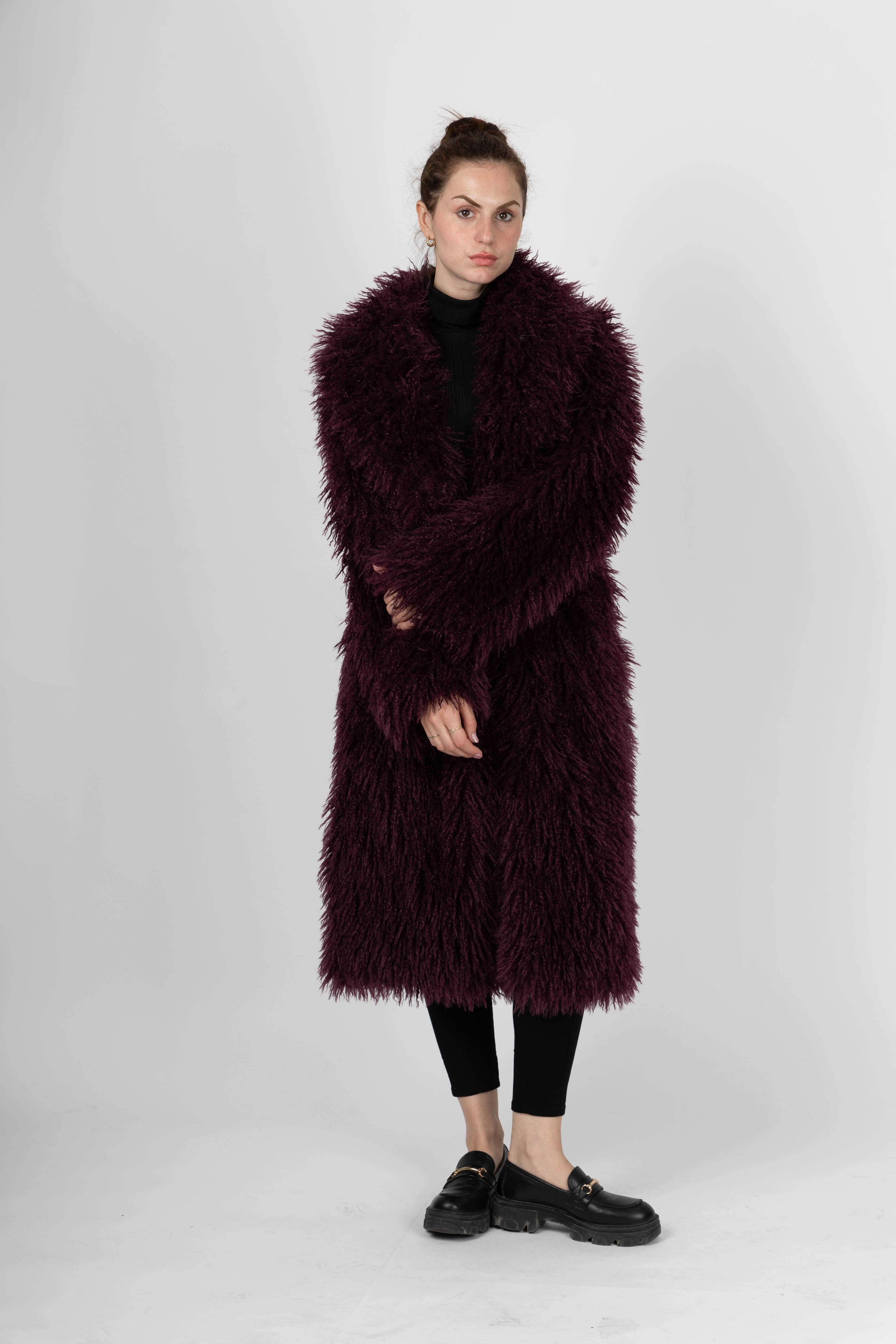 KZELL PARIS - Wholesale Faux Fur Coat - Men's - LONG FAUX FUR COAT21