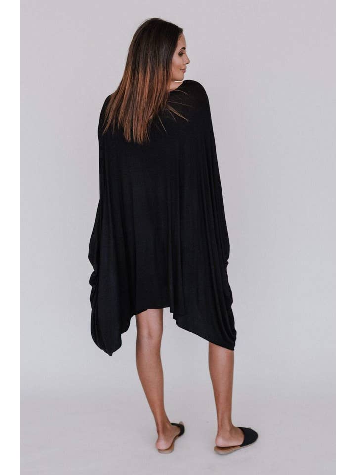 The Wren Boho Tunic - Black for wholesale on Faire3
