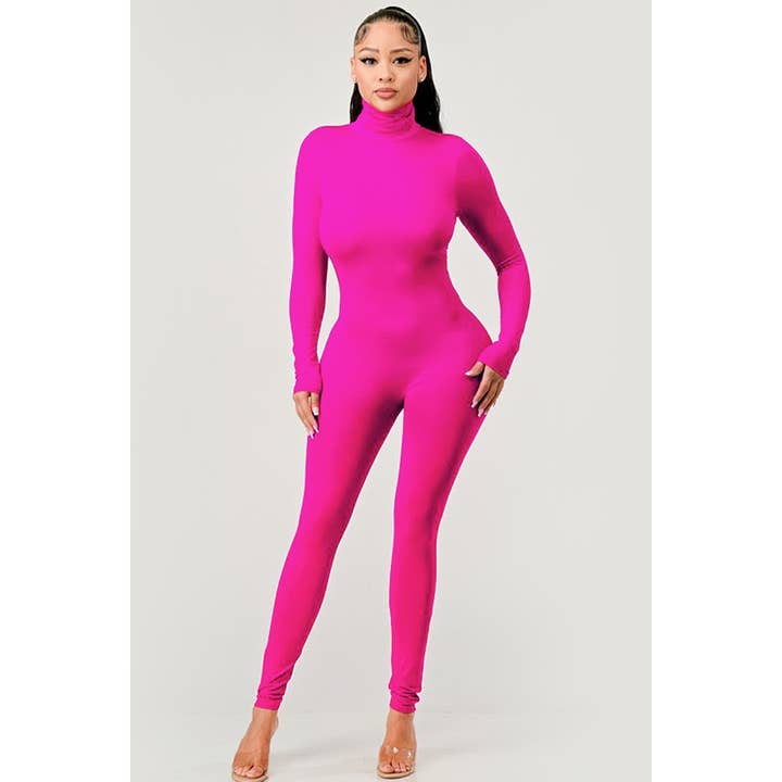 HiteJeans - Vente Combinaison – femme - Combinaison à col roulé