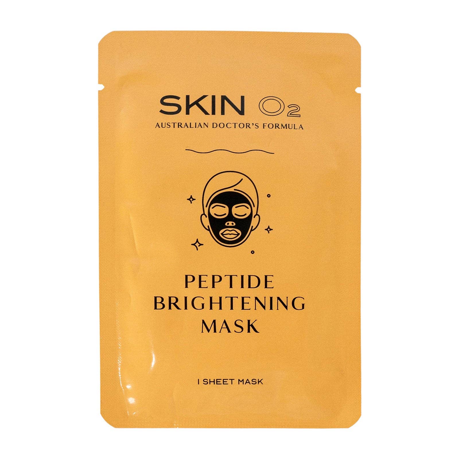 Skin O2 – wholesale Skincare face mask – Peptide Brightening Sheet Mask3