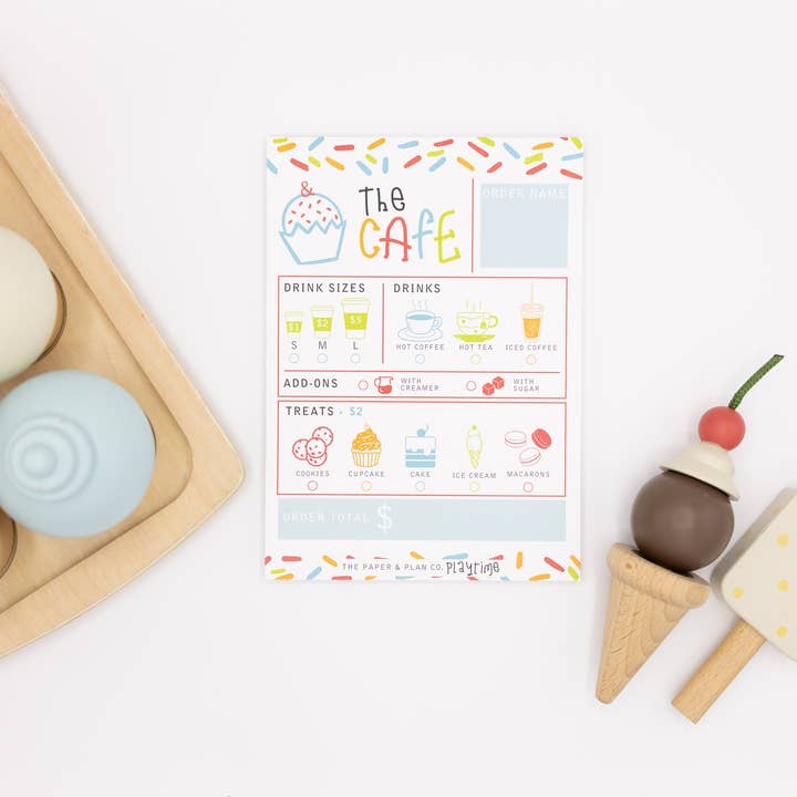 The Paper and Plan Co. - Vendita all'ingrosso Libro da colorare e attività - Bambini e neonati - Caffè Playtime Pad®1