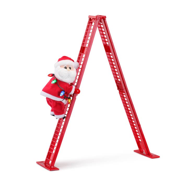 Mini Climber - Père Noël blanc pour la vente par Mr. Christmas