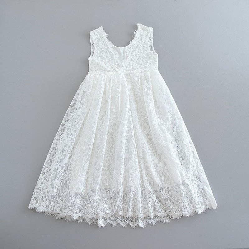 Nicolette's Couture - Wholesale Dress - Kids - The Ophelia Dress - White4