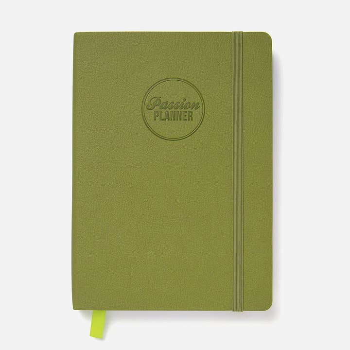 Agenda Diária - Sem Datado - Verde Musgo por atacado de Passion Planner