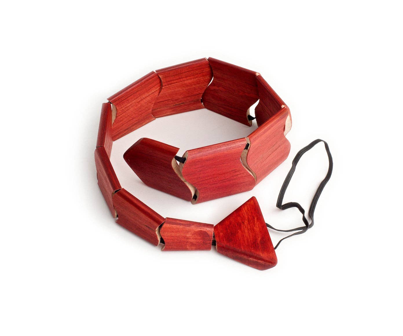 WOODEN TIES & GIFTS – wholesale Necktie – Men’s – Classic Red Wooden Tie1