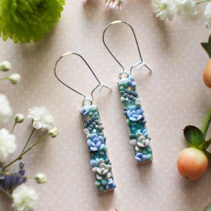 Bitty Bar Dangle Earrings for wholesale by Colourful Blossom