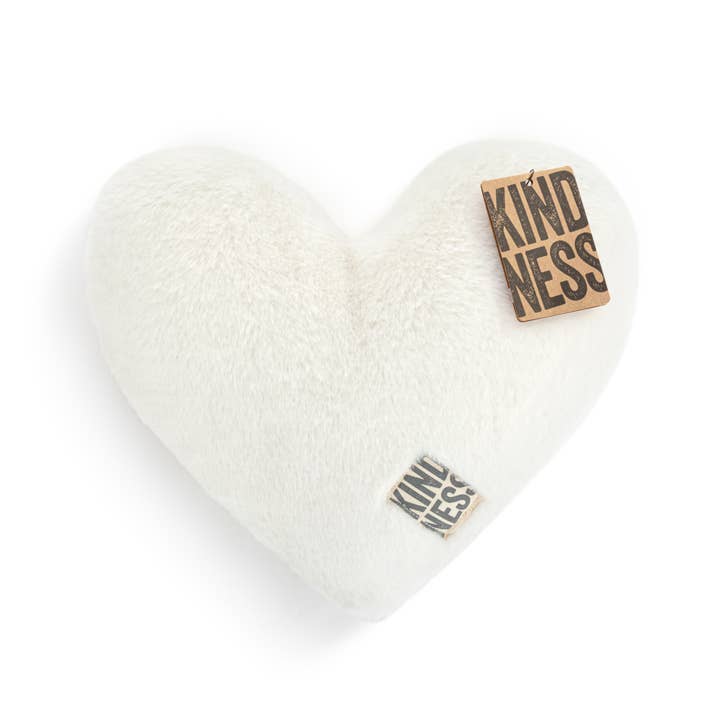 DEMDACO - Wholesale Throw/Decorative Pillow - Weighted Heart Pillow - Sand